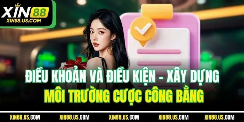 Điều khoản và điều kiện - Xây dựng môi trường cược công bằng